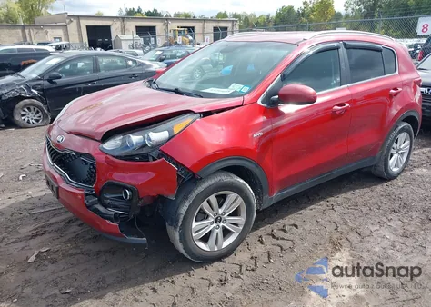 2019 Kia Sportage Lx z USA, uszkodzony, nr VIN KNDPMCAC5K7494122
